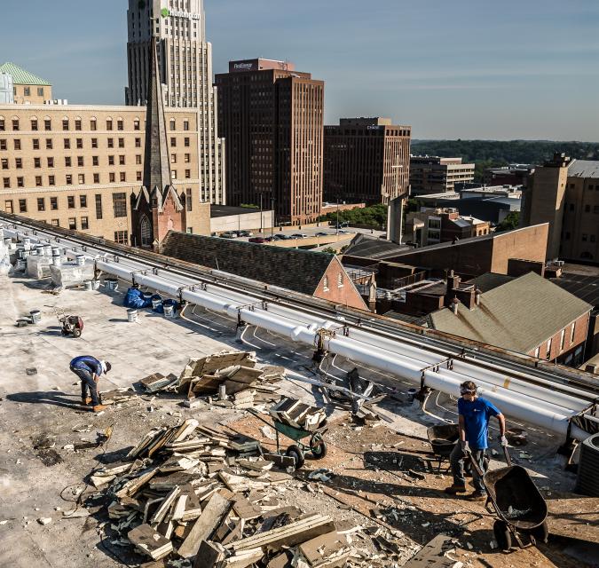 Roof view